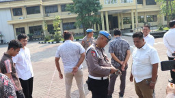 Tim Subbidprovos Bidpropam Polda Jatim Gelar Gaktiblin dan Tes Urin Acak ke Anggota Polres Nganjuk