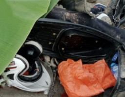 Dua Motor Bertabrakan, 1 Tewas