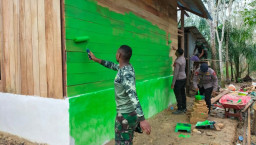 Kodim 1022/Tanbu Kebut Penyelesaian Kegiatan TMMD ke-120