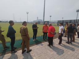 PSSI Inspeksi Venue Stadion GBT dan G10N Jelang Pertandingan Piala AFF U-19 di Surabaya