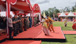 Tari dan Lagu Gerbang Nusantara Karya Rudi Nugraha Bikin Takjup KSAD Jendral TNI Maruli Simanjuntak