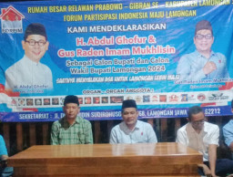 Relawan Prabowo-Gibran, Duetkan Ketua PKB dan Gerindra Lamongan