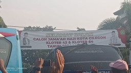 Jamaah Haji di Kota Cilegon Diberangkatkan