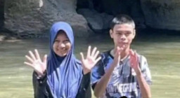 Wisata di Air Terjun, Dua Siswa Siswi SMA Negeri 1 Tenggelam