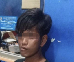 Maling Motor Diamankan Warga, Selamat dari Gebukan Massa