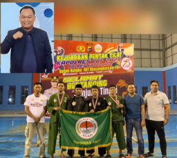 Tiga Putra Wartawan Juara Pencak Silat Kapolres CUP 2024 Diapresiasi Anggota DPRD Kotabaru