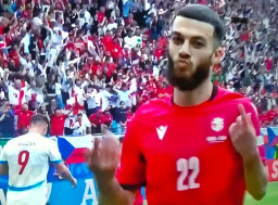 Laga Sengit, Georgia vs Ceko Berbagi Angka 1-1