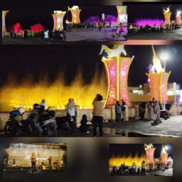 Kadis Pariwisata Pemuda dan Olahraga Kotabaru Ajak Masyarakat Saksikan Air Mancur Menari 