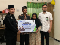 Meninggal Akibat Kecelakaan Lalu Lintas, BPJS-TK Santuni Siswa PSHT Ponorogo Ini