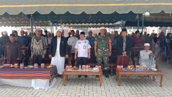 Pelepasan Kelulusan Santri  Ponpes Nurul Mustafa Sungai Loban Dihadiri Koramil 1022-6