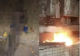 Curi Kabel, Gelandangan Kesetrum lalu Terbakar hingga Hangus