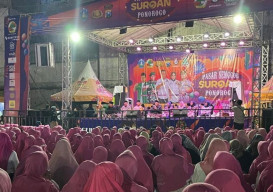 Jadi Event Baru Grebeg Suro, Pasar Senggol Ponorogo Diserbu Warga