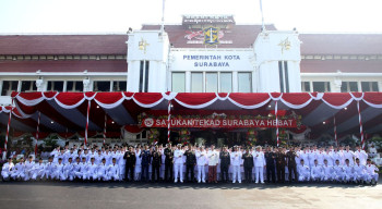 Peringatan Hari Lahir Pancasila, Wali Kota Eri Bidik Penguatan SDM Milenial dan Gen Z di Surabaya