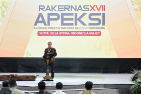 Pimpin Rakernas XVII APEKSI, Wali Kota Eri Cahyadi Satukan Sistem Aplikasi Kota Seluruh Indonesia
