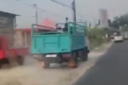 Puluhan Motor dan Mobil Bodong Diangkut ke Polda Jateng