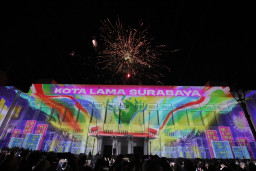 Video Mapping Bikin Semarak Grand Launching Kota Lama