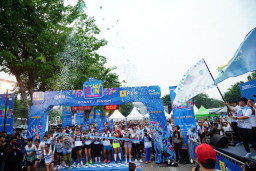 Gaungkan Spirit Green Lifestyle, PLN Sukses Gelar PLN Mobile Color Run 2024