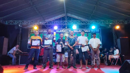 Rangkaian Perayaan HUT Bhayangkara ke-78 Polsek Sungai Durian, Ditutup dengan Pembagian Hadiah 