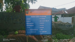 Pembangunan Pos Ronda di Kelurahan Ciwaduk, Gunakan Tanah Waqaf