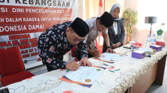 Bersama Densus 88, KanKemenag Jakarta Selatan Cegah IRET di Madrasah