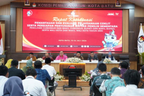 KPU Kota Batu Dipilih sebagai Tuan Rumah Rakor KPU Provinsi Jatim