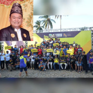 Awaludin Apresiasi Event Beach Enduro Race Hayau Barait 9 tahun 2024 di Kotabaru