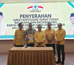 Sah Rilis Kantongi Rekom Golkar di Pilkada Ponorogo