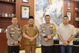 Bupati Kotabaru Sambut Baik Kunjungan Kapolres Kotabaru ke Pemerintah Daerah Kabupaten Kotabaru
