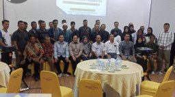 Dinas Ketahanan Pangan dan Pertanian Kotabaru Lakukan Sosialisasi Peremajaan Kelapa Sawit Pekebun 