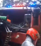 Tabrakan Maut di Km 75 Bukit Soeharto, Pengemudi Truk Tewas Terjepit