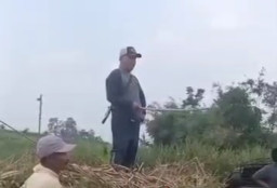 Rebutan Lahan, Ayah dan Anak Dibacok Ketua RT