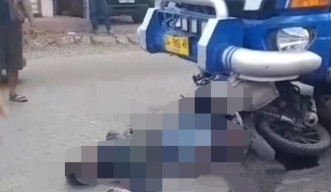Masuk Kolong Mobil, Pengendara Roda Dua Diduga Tewas