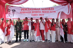 Semarakkan HUT Ke-79 RI,  Pemkot Depok akan Kumpulkan 20 Ribu Bendera Merah Putih