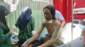 Jukir Bersimbah Darah usai Rebutan Jam Operasional Parkir di Depan Pasar Besar Madiun