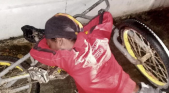 Buruh Ditemukan Tewas Tertelungkup