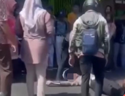 Terobos Razia, Remaja 16 Tahun Tabrak Anggota Polisi hingga Kejang