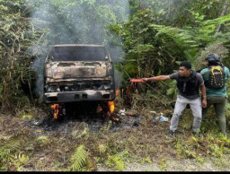 OPM Hadang Truk, Sopirnya Dibunuh, 13 Penumpang Melarikan Diri dan Hilang