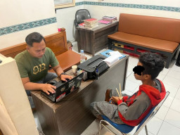 Polres Nganjuk Ungkap Curanmor, Diamankan saat Akan COD melalui Media Sosial