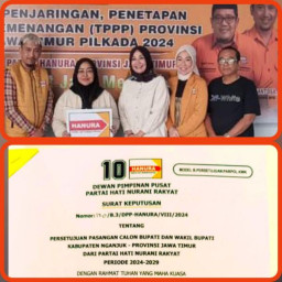 DPC Partai Hanura Nganjuk, Resmi Usung Bunda Ita-Mbak Zuli di Pilkada 