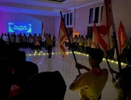 Mantabkan Pondasi Pramuka, Kwarcab Ponorogo Ikrarkan Dasa Dharma Dan Tri Satya