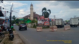 Proyek Pembangunan Taman di Simpang Y Mangkrak, Warga Kecewa