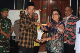 Peresmian Gereja Gunung Sinai Desa Tegalrejo Kelumpang Hilir Dihadiri  Pemkab Kotabaru