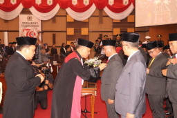 Melalui Paripurna, 50 Caleg DPRD Kabupaten Malang Terpilih Periode 2024-2029 Resmi Dilantik