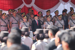 Kota Surabaya Jadi Tuan Rumah Upacara Hari Juang Polri, Wali Kota Eri Tegaskan  Sejarah Kepahlawanan