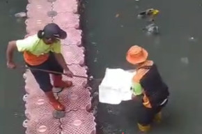 Mayat Bayi yang Masih Ada Tali Pusarnya, Ditemukan di Kali Utan Kayu Jakpus