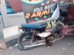 Tukang Becak Motor Tewas Tertabrak Mobil Tangki BPBD