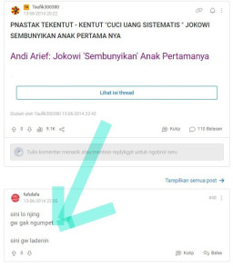Pemilik Akun Kaskus Fufufafa Akui sebagai Anak Pertama Presiden Jokowi