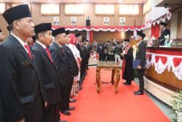 45 Anggota DPRD Ponorogo Periode 2024-2029 Dilantik, Dwi Agus Jadi Ketua Sementara