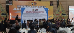 Road Show di Kota Batu, Bidhumas Polda Jatim Ajak Awak Media Bersinergi Wujudkan Pilkada Damai