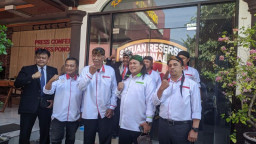 Desak Tuntaskan Kasus Hoaks Goyang Sarangan, TAPH Gruduk Polres Ponorogo